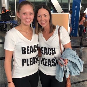 Beach please shirt